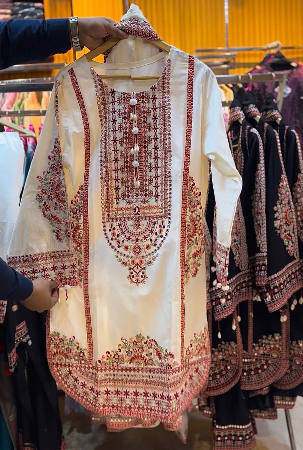 Premium 3-Piece Embroidered Lawn Suit