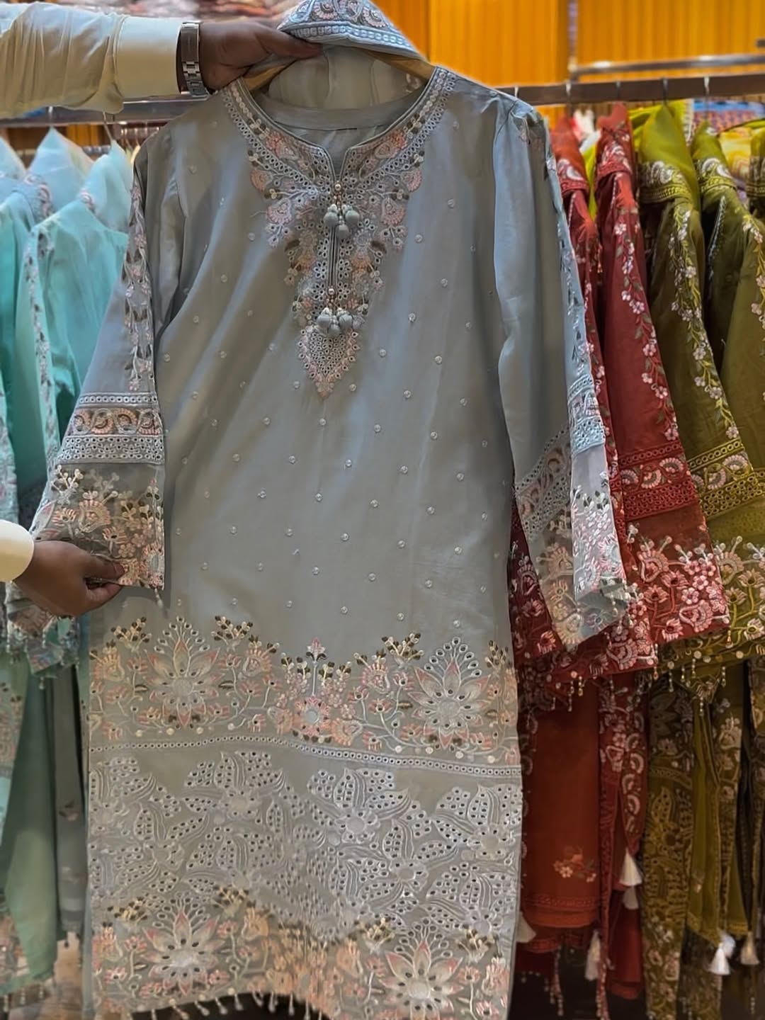 DHANI 3PCS Stitch Eid collection