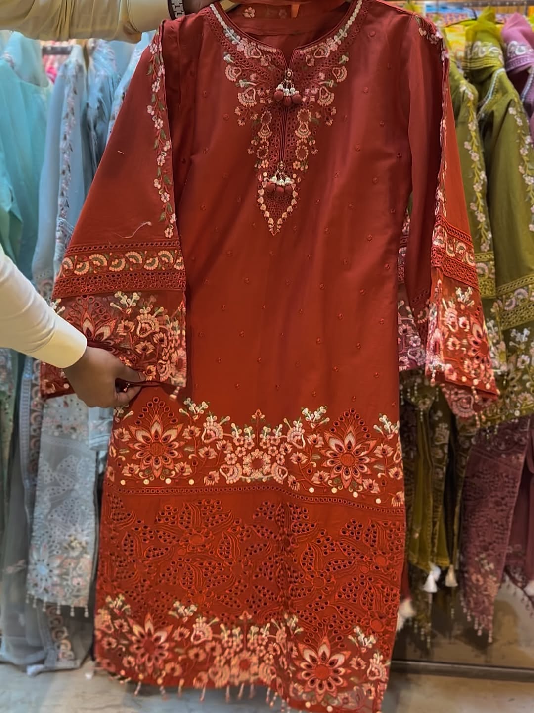 DHANI 3PCS Stitch Eid collection
