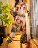 Digital Print Silk 3pcs (3D FLOWERS)