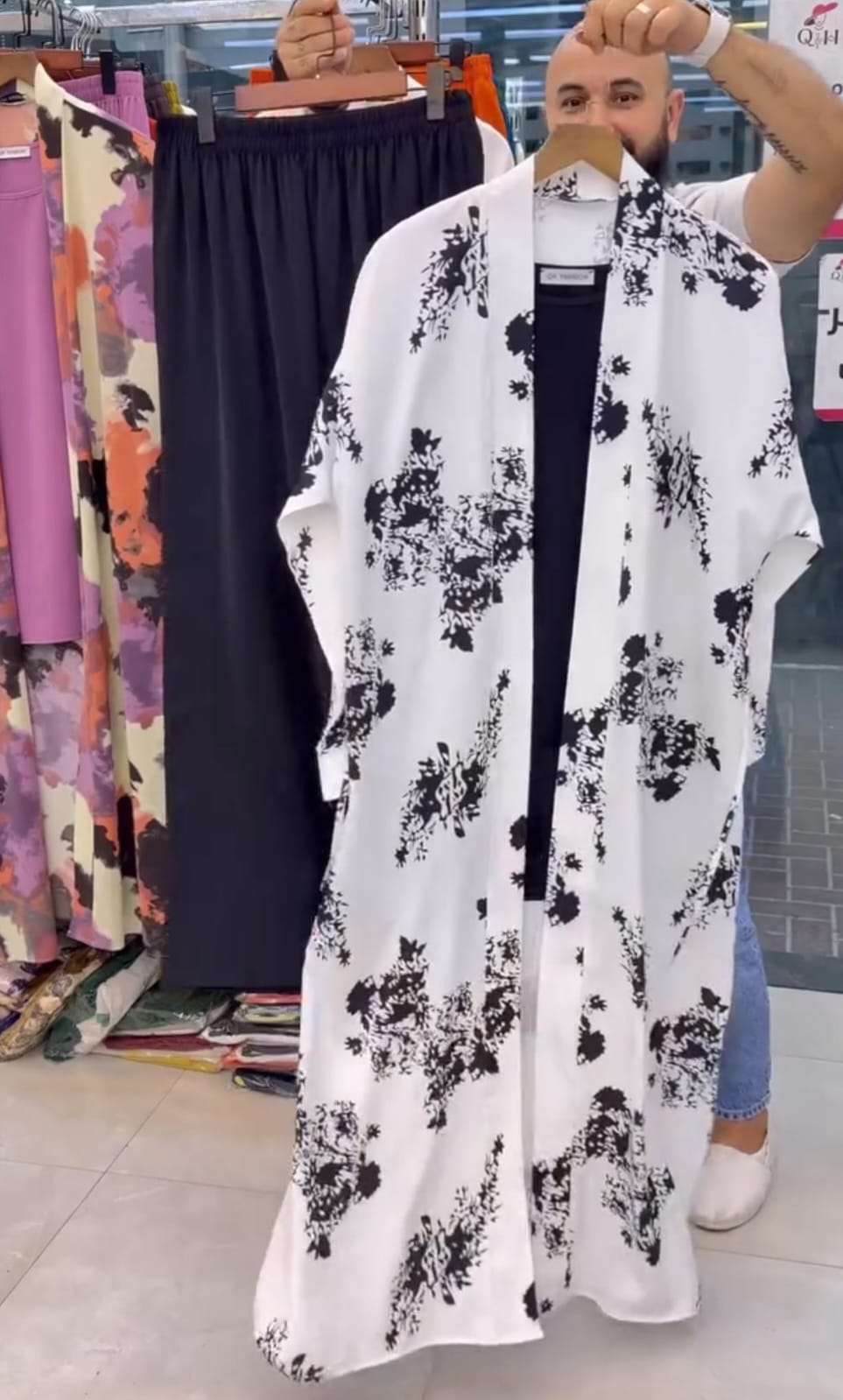 Summer Collection Long Shrug with Inner &amp; Plazo