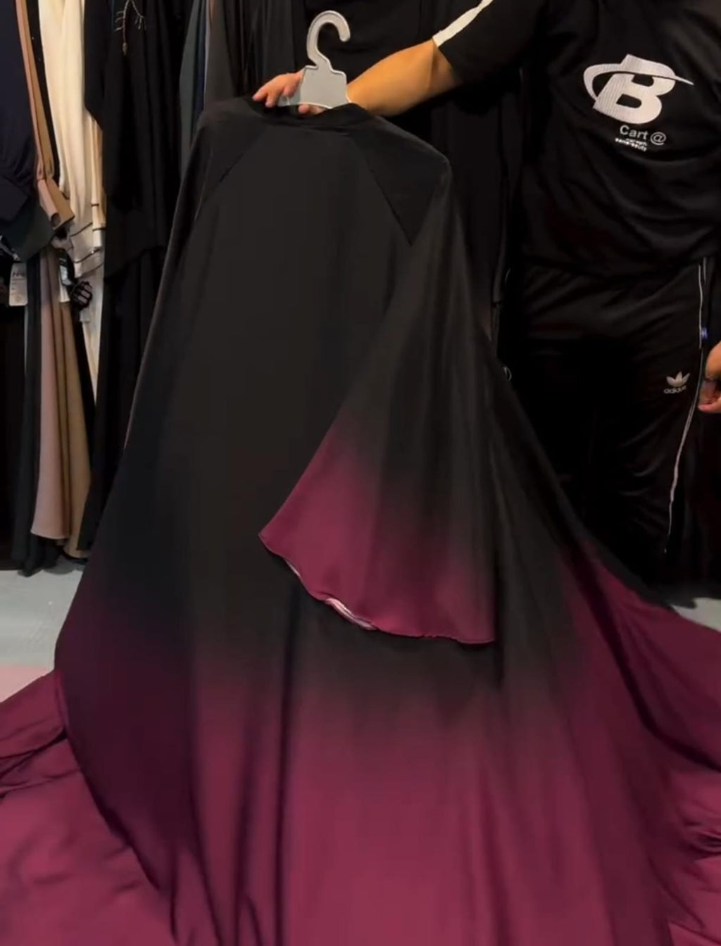 Women's Double Shade Abaya