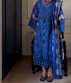 New Collection Women Embroidered 3PCS Suit💖