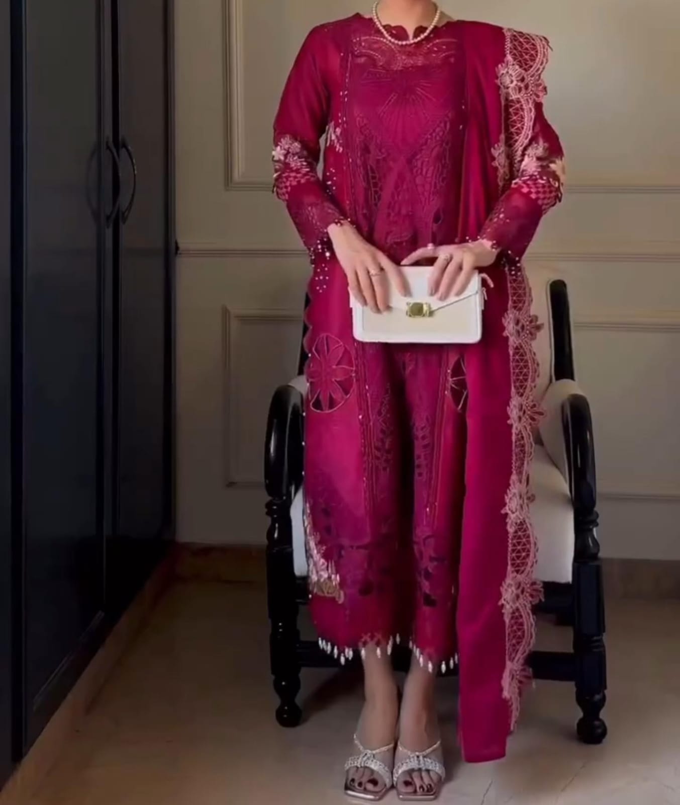 New Collection Women Embroidered 3PCS Suit💖