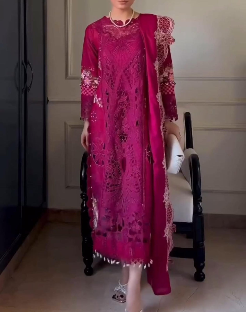 New Collection Women Embroidered 3PCS Suit💖
