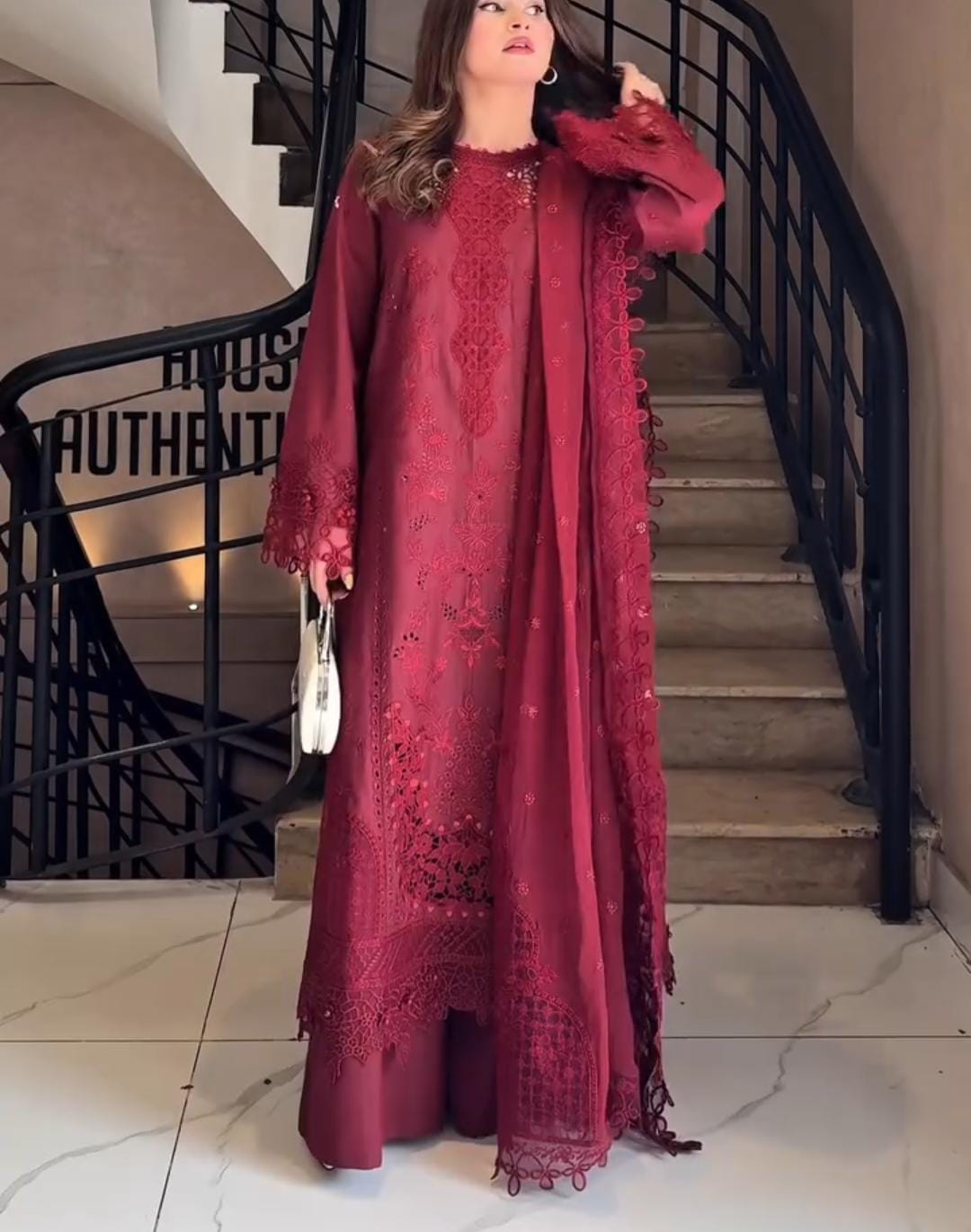Premium Embroidery 3PC Women Suit ✨