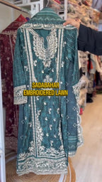 Elegant Spring Embroidered 3PC Suit 💫