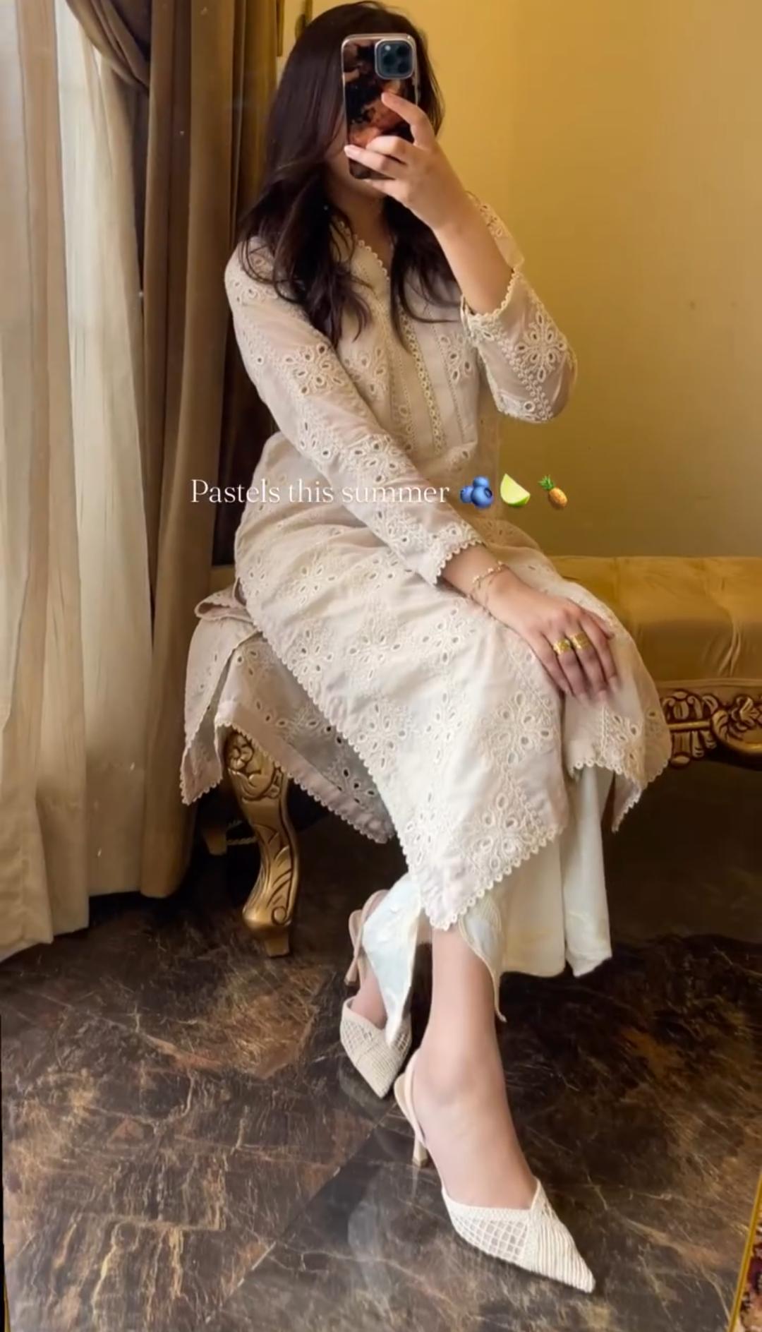 Chikankari 3PC Suit for Women