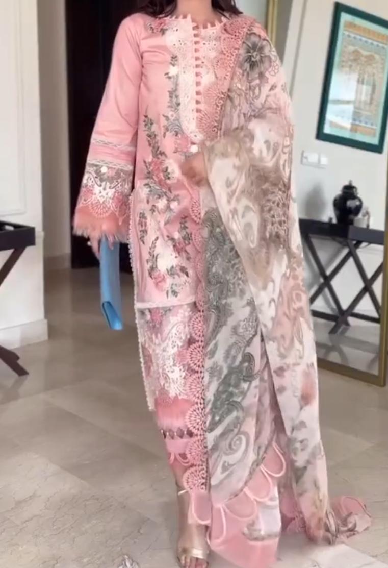 Premium Embroidered 3PCS Suit 🌸