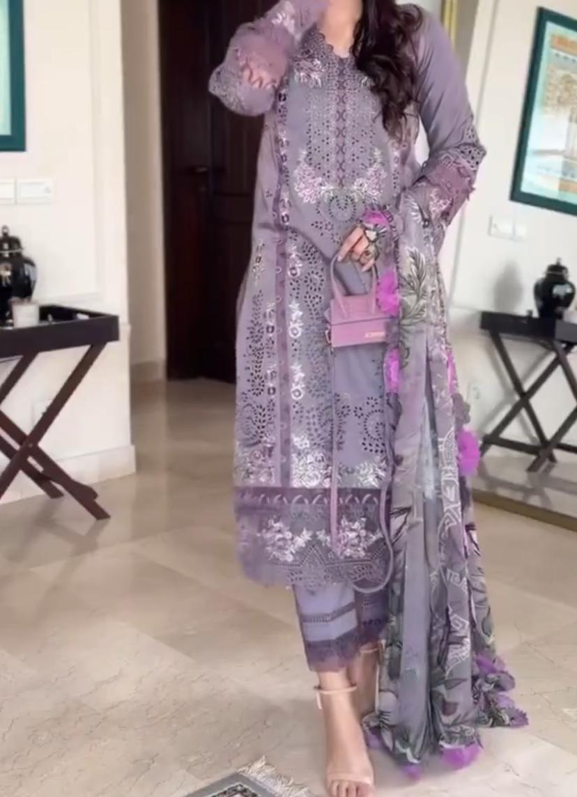 Premium Embroidered 3PCS Suit 🌸