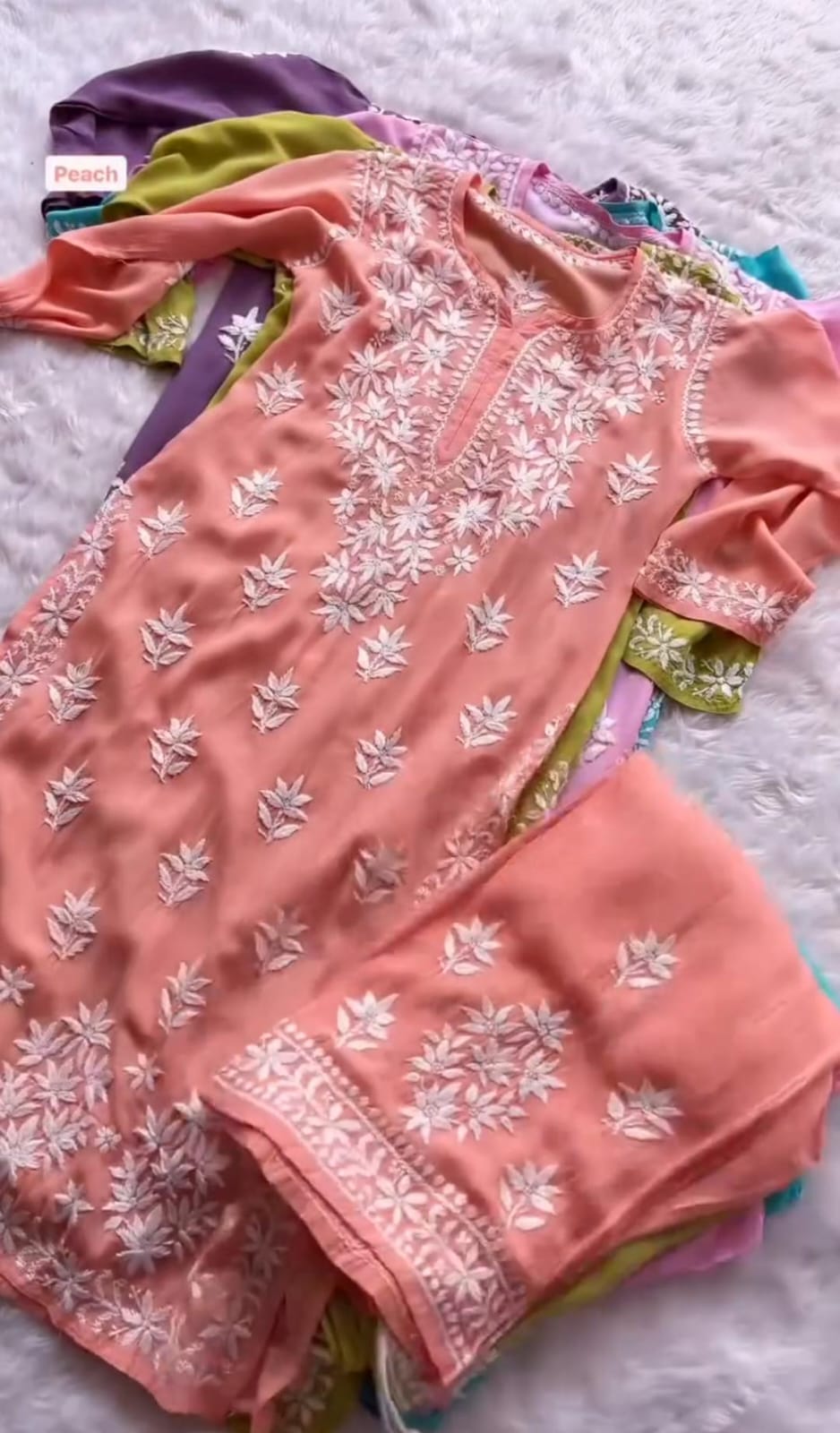Summer Chikankari 2PC Suit   ✨