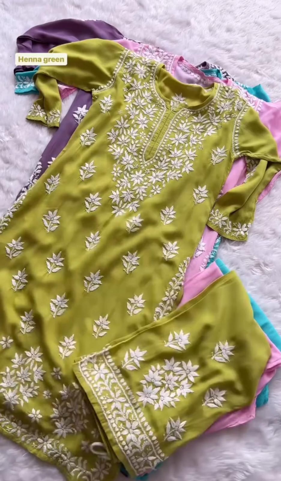 Summer Chikankari 2PC Suit   ✨