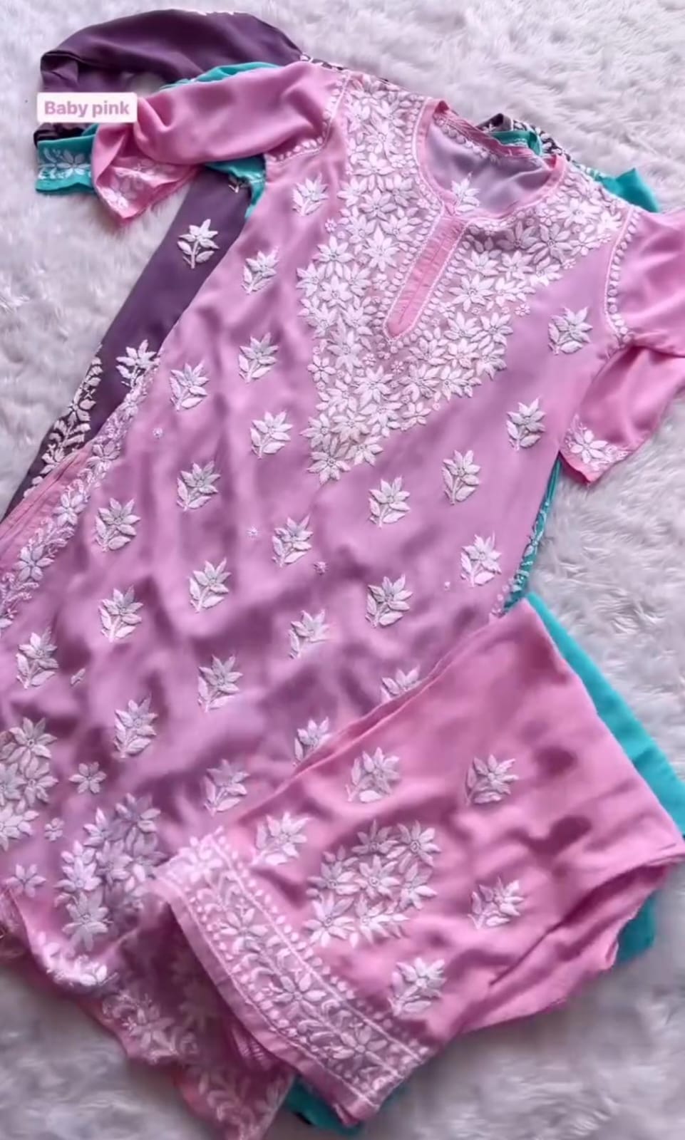 Summer Chikankari 2PC Suit   ✨