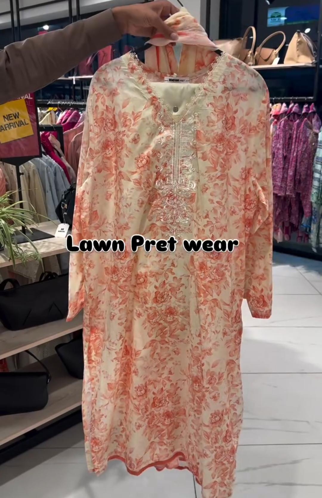 Lawn 3PC Suit for Women 🌸