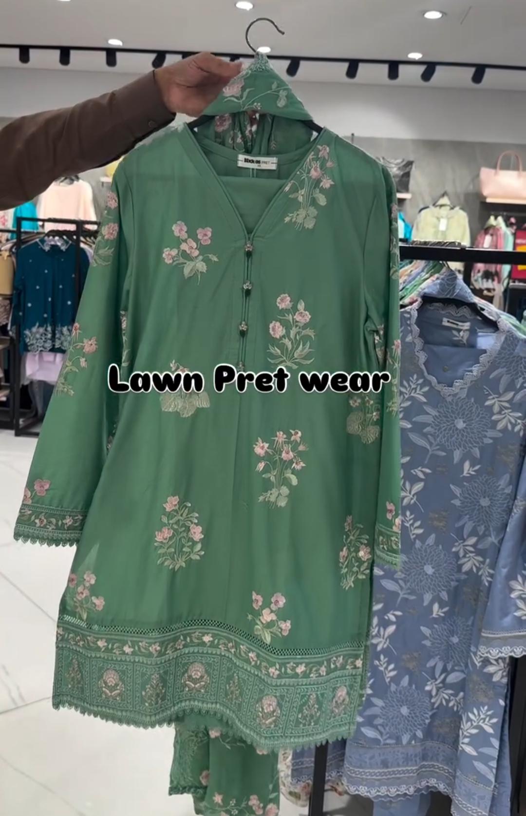 Lawn 3PC Suit for Women 🌸