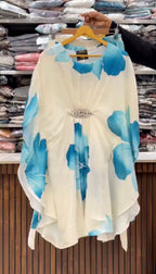Elegant Floral Kaftan 3PCS Set