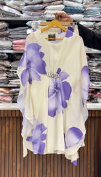 Elegant Floral Kaftan 3PCS Set