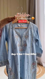 Buy1 Get1 Free Kids Fancy 3PCS Dress Set