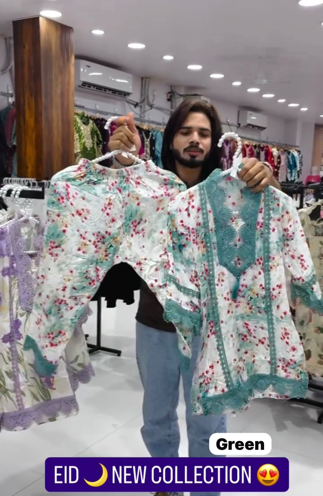 Buy1 Get1 Free Floral Printed 2PCS Dress