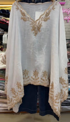 Elegant Embroidered Kaftan Top Collection