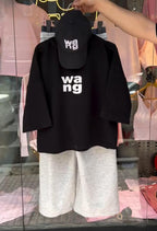 Women Summer Track Suit with Cap – 3 Pcs Set