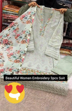 Beautiful Women Embroidery 3PCS Suit&nbsp;