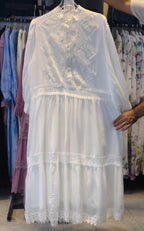Women Premium Lace Maxi Dress