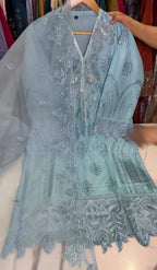 Luxury Embroidered 3 Piece Suit