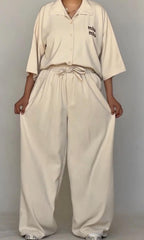 Women Summer Shirt With Plazo Set