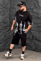 Men Summer Set  Pack of 2 T-Shirts with Shorts