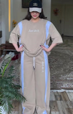 Women Co-Ord Set with Wide-Leg Plazo