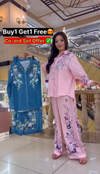 Floral Printed Co-Ord Set (Buy 1 Get 1 Free)