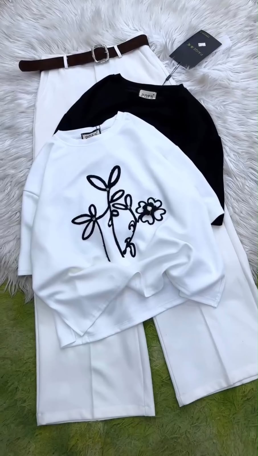 Women's Embroidered Sweatshirt & Trouser Co-Ord Set