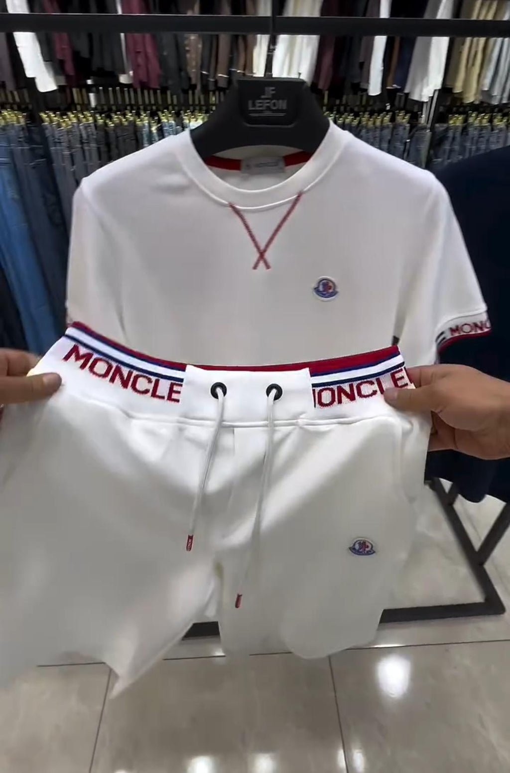 Pack of 2 Men's T-Shirt with Shorts Set