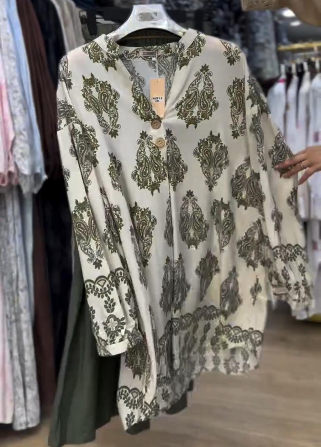 Women's Printed Shirt & Flared Plazo Set