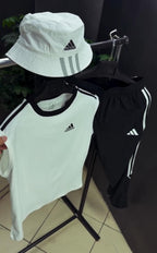 Pack of 2 Adidas Style Summer Tracksuit Set