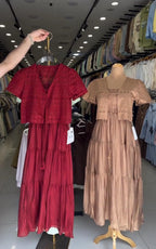 Women’s Chikankari Coati with Long Frock