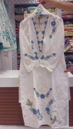 Women Embroidered 3PCS Summer Suit&nbsp;