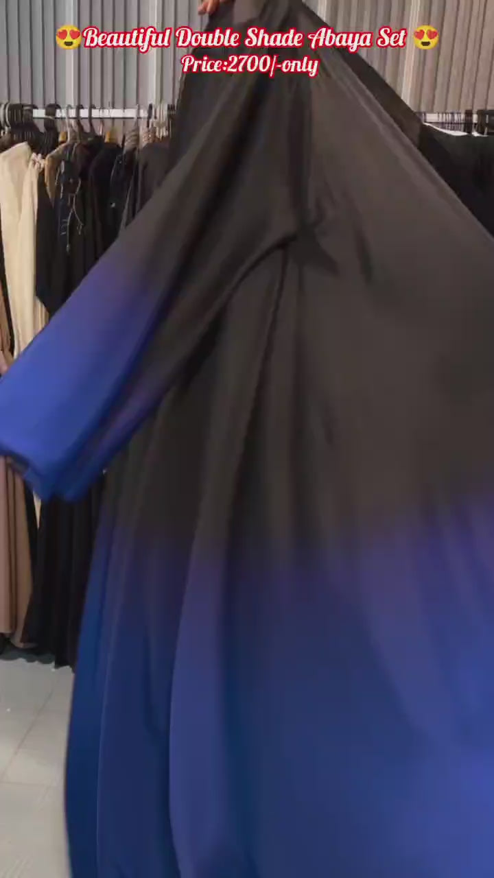Women's Double Shade Abaya